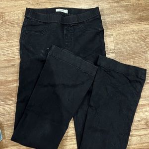 Cello flair black pants. Size M
